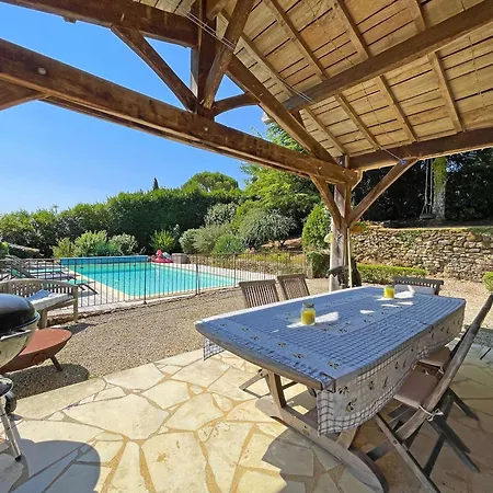 Tatil Evi Maison En Pierre Avec Terrasse Paisible Et Piscine Chauffee - Fr-1-824-23